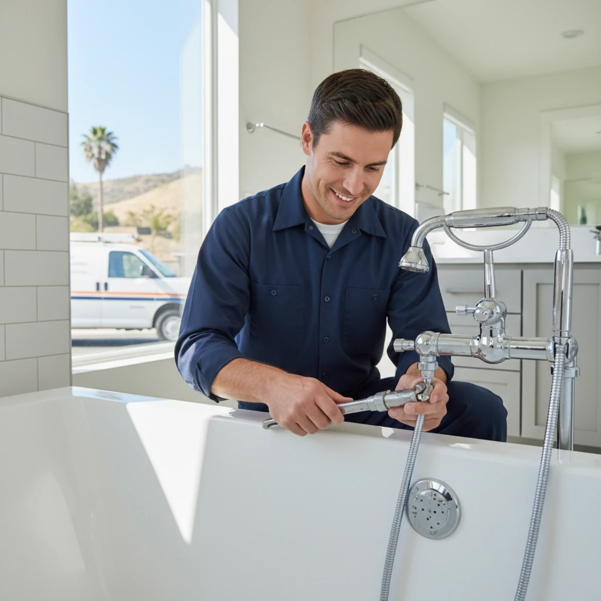 Bathtub Plumbing in the Redlands Heights, CA area