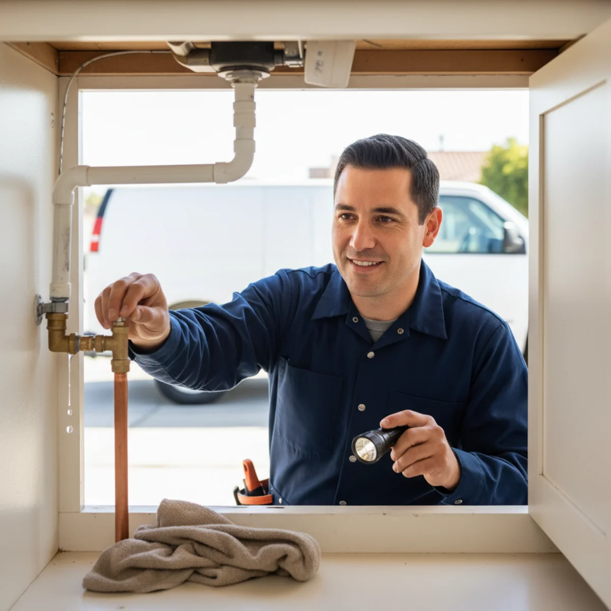 Emergency Water Leak Repair in the Redlands Heights, CA area