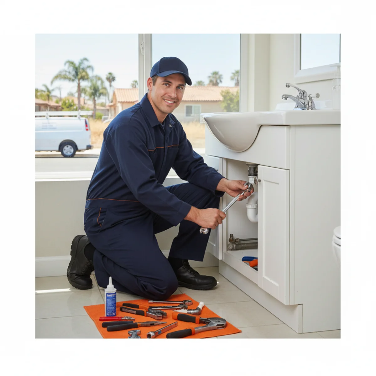 Sink Repair in the Redlands Heights, CA area
