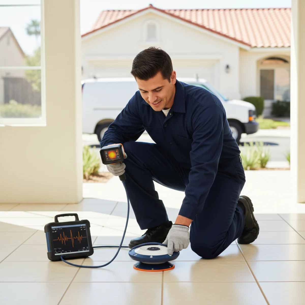 Slab Leak Repair in the Redlands Heights, CA area