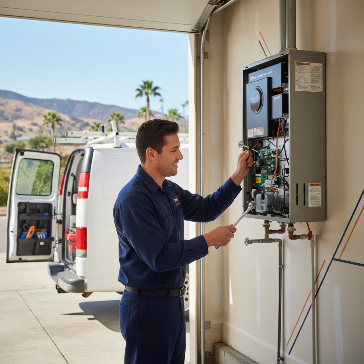 Tankless Water Heater Repair in the Redlands Heights, CA area