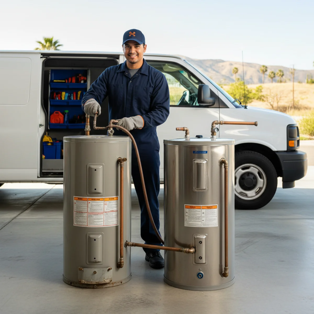Water Heater Replacement in the Redlands Heights, CA area