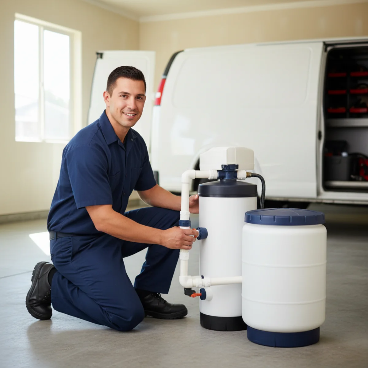 Water Softener Installation in the Redlands Heights, CA area